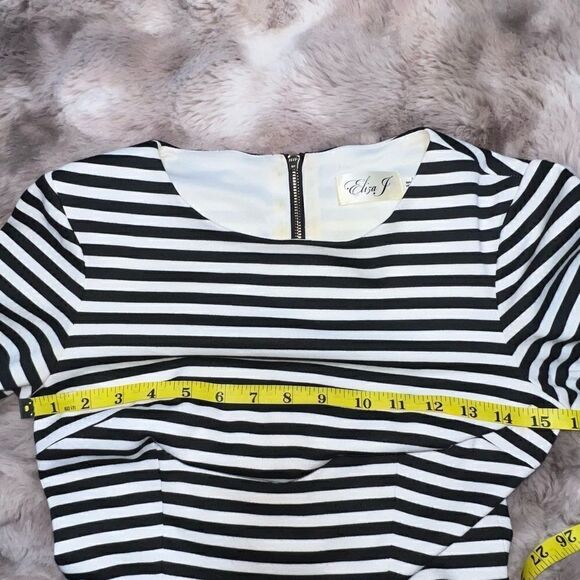 Gorgeous Eliza J Floral, Stripe Dress - Picture 8 of 14